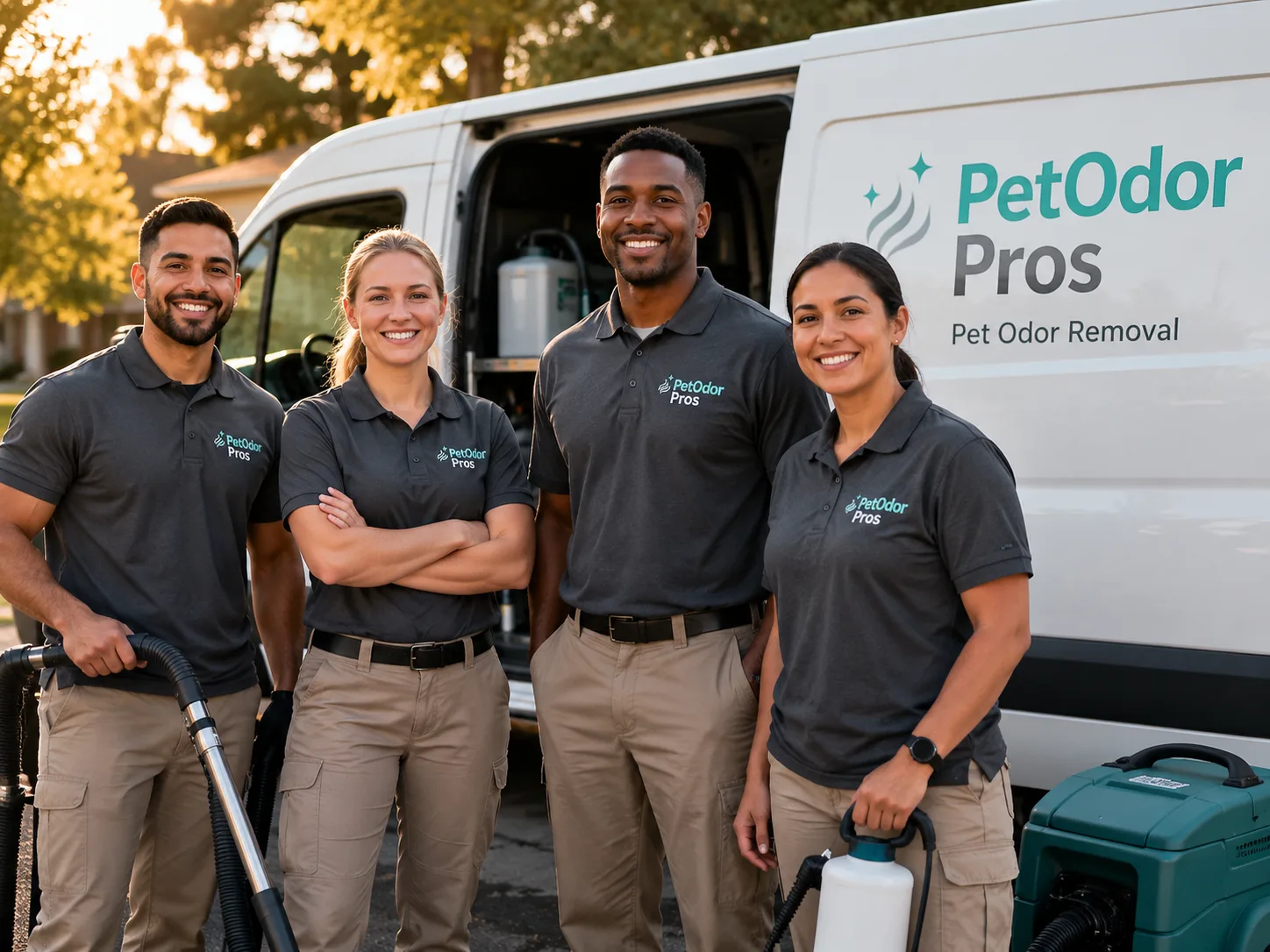 Pet Odor Removal team serving Benton, CA